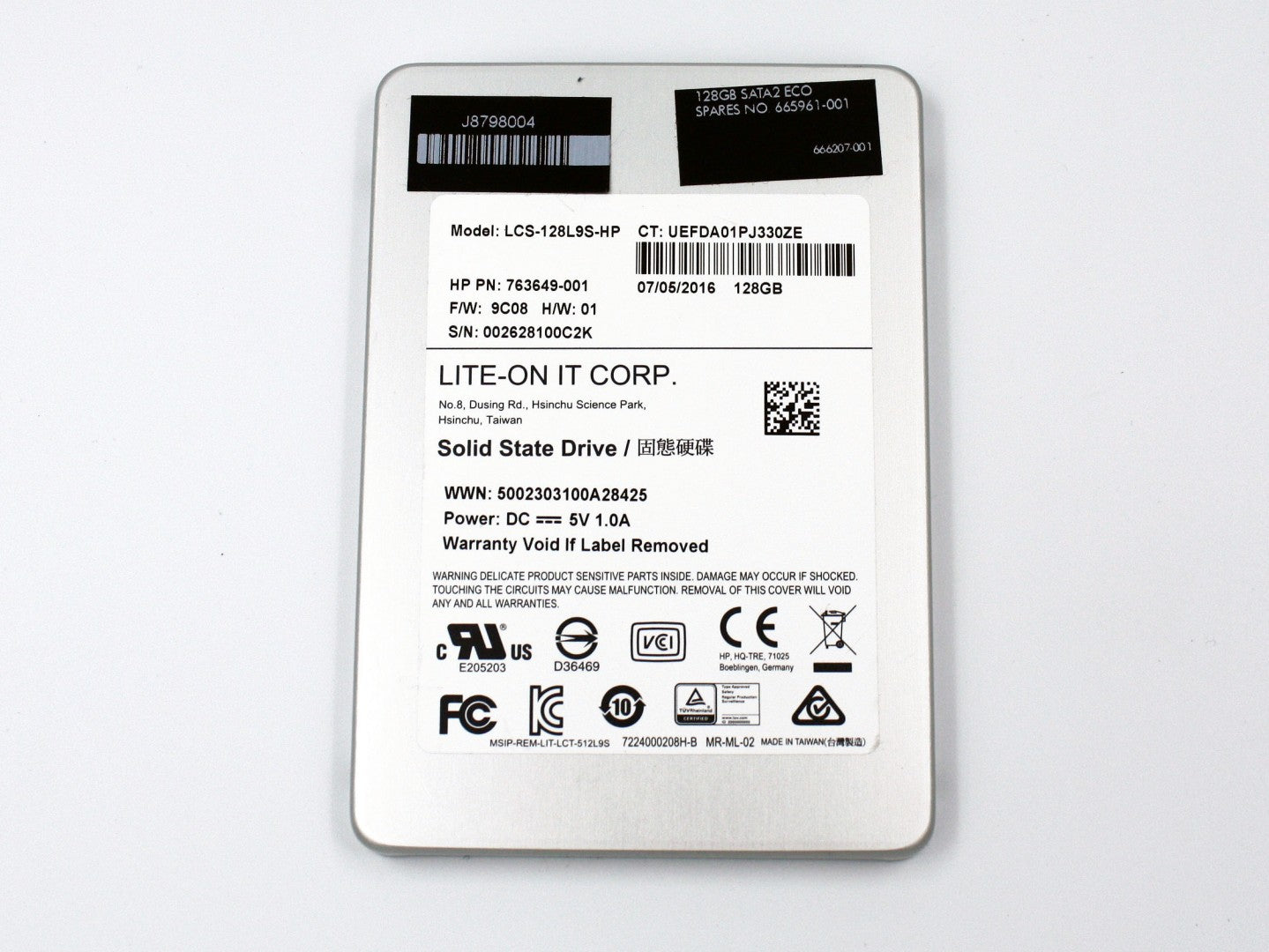 SSD 128 GB SATA 2,5"