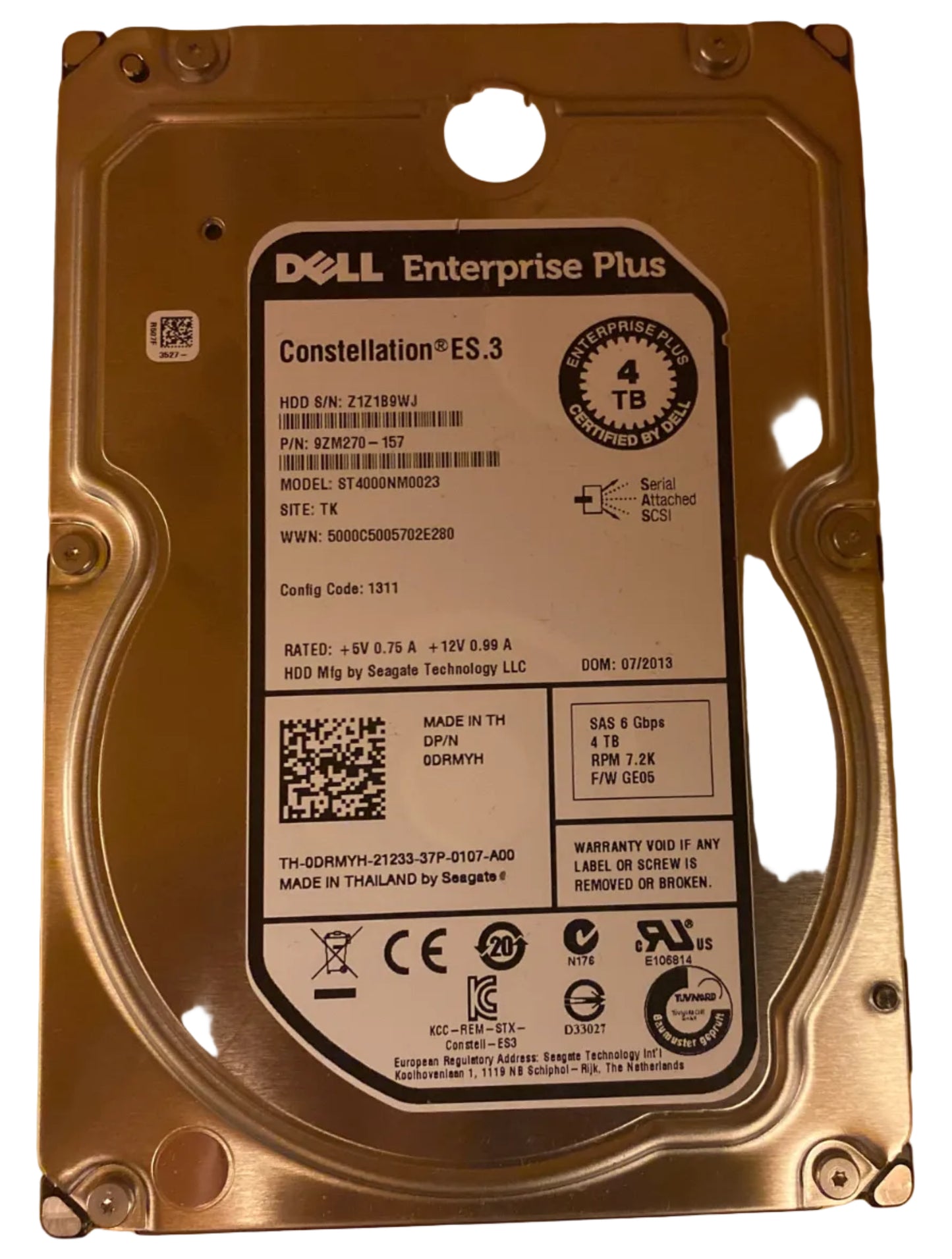 SAS HDD 4TB