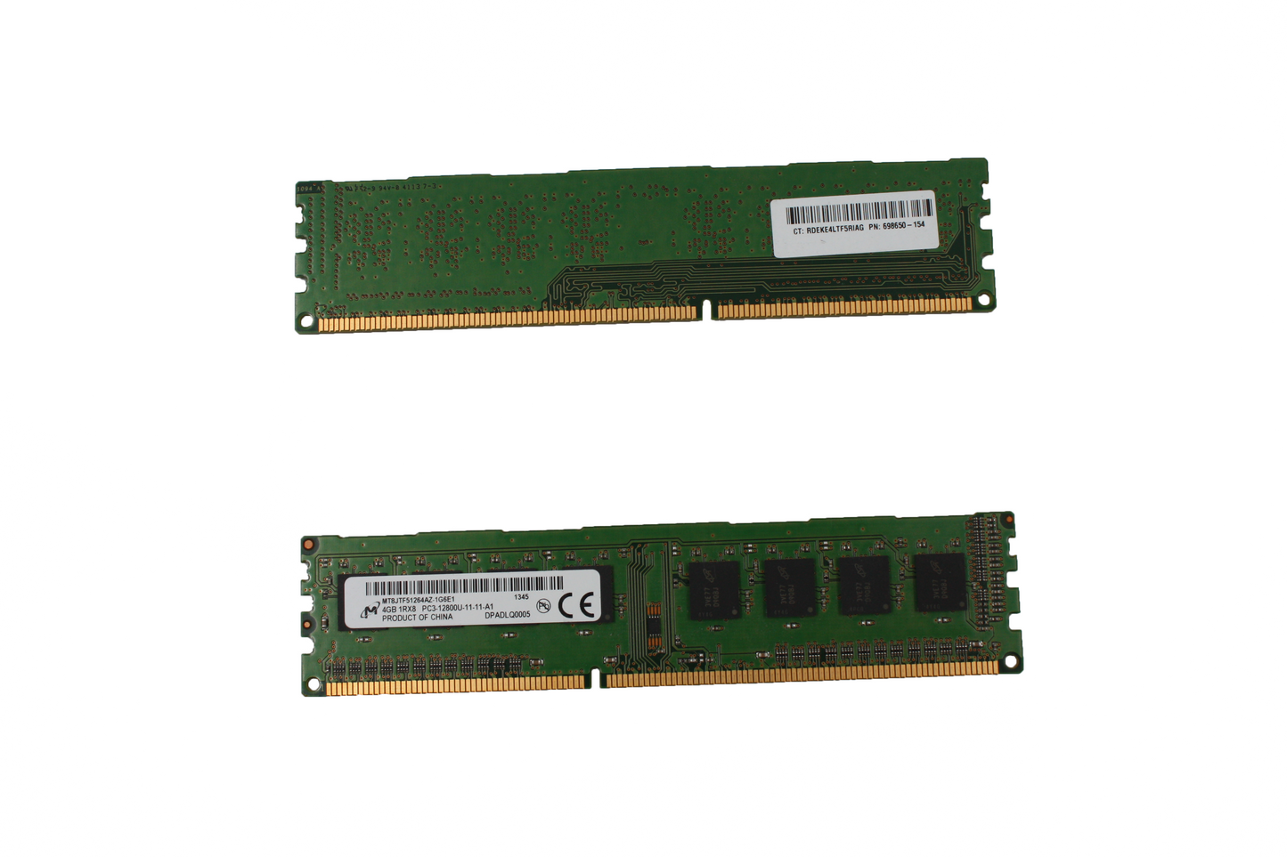 4GB PC3 12800U (stasjonær)