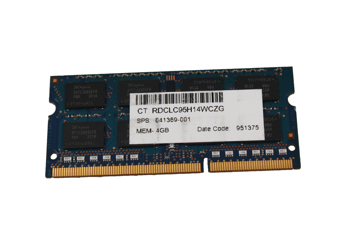 4 GB PC3L 12800S (laptop)