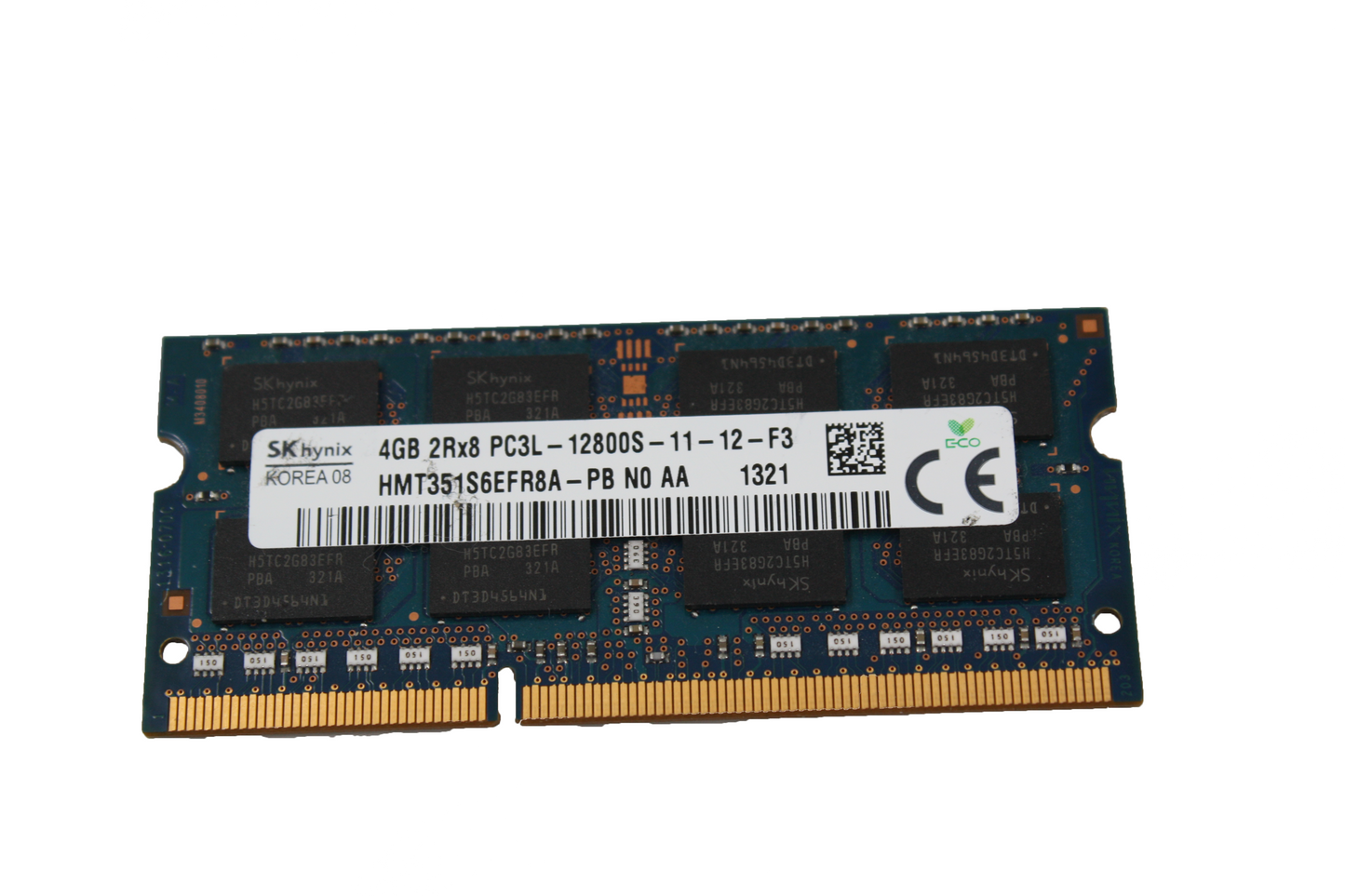 4 GB PC3L 12800S (laptop)