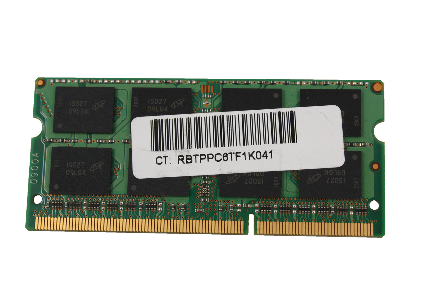 4 GB PC3 10600S (laptop)