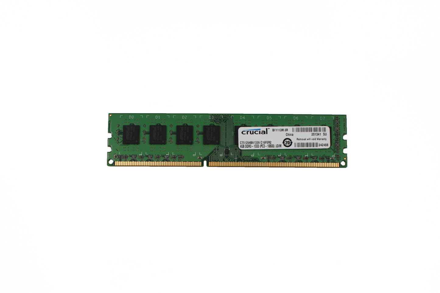 4 GB PC3 10600U (stasjonær)