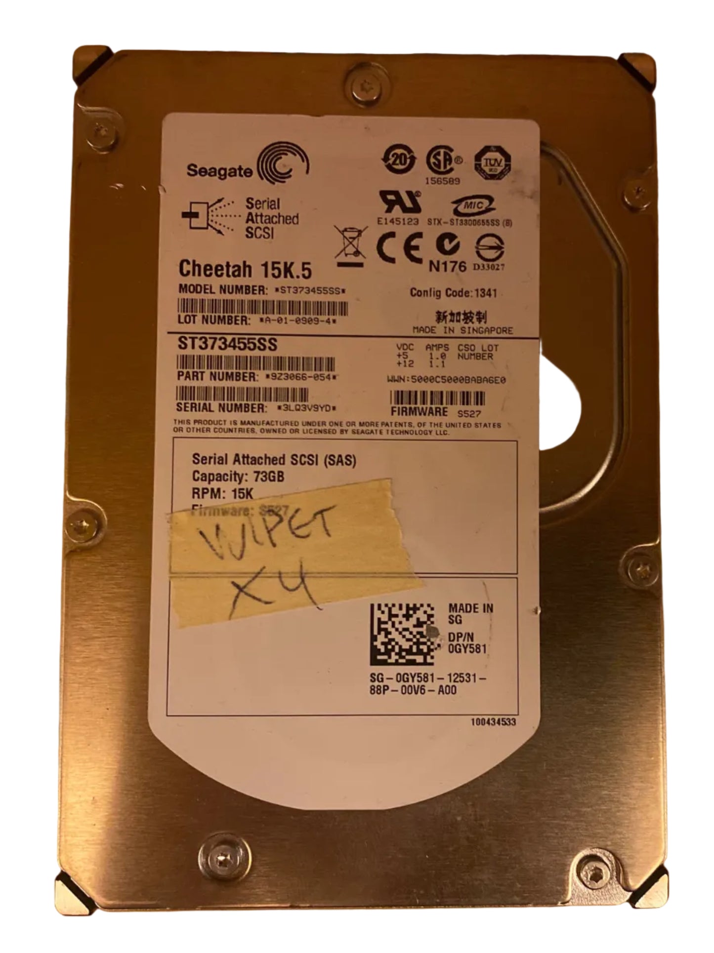 SAS HDD 73GB