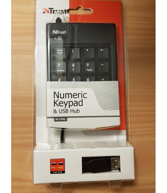 Trust Numeric Keypad & USB Hub KP-1200p